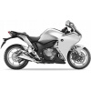 NÁLEPKY NA MOTOCYKEL JUULA PRE HONDA VFR 1200 F 2010-2015 BIELA NHA66