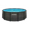 MARIMEX Bazén Florida 3,66x1,22 m so skimmerom - motív RATAN