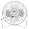 Ventilátor stolný mini na USB 15 cm biely