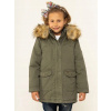 Detská bunda - Parka bunda Pepe Jeans 8 (Pepe Jeans khaki bunda Park Hood (8l))