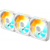 GIGABYTE ventilátor EZ CHAIN FAN 3-PACK, 3x120mm, bílá GP-GBT EZFAN1203 ICE