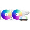 Zalman vodní chladič Reserator5 Z24 ARGB / 240 mm ARGB / ZE1225ASHx2 / bílý Reserator Z24 ARGB White