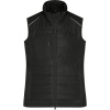 James & Nicholson Vesta JN 1821, hybridní, dámská COT02182180813-black/black 3XL Černá/černá