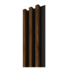 Stenové lamely SLIM 3 HAZELNUT/ČIERNY (49,31 EUR/m² s DPH)