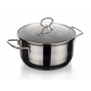 Banquet Kastrol nerezový MATTE New Line 18 cm, 2,0 l, s poklicí