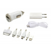 Nabíječka telefonu 220/12V (iPhone 4/5/6, micro USB, Nokia) Compass 07681