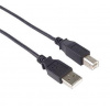 PremiumCord KU2AB05BK Kabel USB 2.0, A-B, 0,5m, barva černá