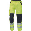 CERVA KNOXIFELD HI-VIS FL290 / Pracovné reflexné nohavice do pása - HV žltá 62