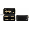 Príslušenstvo na manikúru Twinox Gold Edition v koženom puzdre 5 dielov