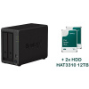 Synology DiskStation DS723+ 2 x 12 TB