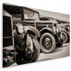 Starobylé image salónu retro štýle CARS 40x30 (Starobylé image salónu retro štýle CARS 40x30)