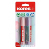 KORES Lepiaca tyčinka, v tube pastelovej farby, 2x20 g, KORES, mix farieb