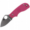 Nôž - Knife Spyderco Squeak Lightweight Pink Plain (C154PP (Nôž - Knife Spyderco Squeak Lightweight Pink Plain (C154PP)