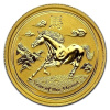 The Perth Mint Rok Koňa Lunárna séria Zlatá minca 2014 1 Oz