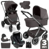 ABC DESIGN Samba 2 + Carrycot + Tulip Travel Set almond 2025