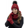 Komplet Vivisence 7014 Kmpl+R čiapka, šál, rukavice Farba: Bordó, Veľkosť: UNI
