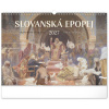 NOTIQUE Slovanská epopej – Alfons Mucha 2027, 48 × 33 cm