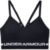 UNDER ARMOUR UA Seamless Low Long Bra, Black - XS