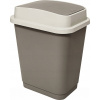 5five Odpadkový koš s výklopným víkem PLAST, 25 l