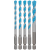 BOSCH Sada vrtákov EXPERT HEX-9 MultiConstruction, 5,5/6/6/7/8 mm, 5 ks 2608900586