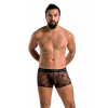 Passion MEN 032 Pánske boxerky James čierne: S/M
