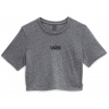 dámske tričko VANS FLYING V CROPPED CREW Grey Heather L