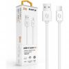 ALIGATOR Datový kábel 2A USB-C 2m, bílý DAKA012