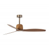 FARO Barcelona | FARO 33436WT- Stropný ventilátor WEAVER M pr. 128 cm hnedá/mosadz Wi-Fi Tuya + DO | 33436WT
