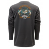 Grundéns Funkčné UV Tričko Tuna Tattoo LS Tech Tee Anchor - M