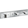 Hansgrohe RainSelect, termostatická sprchová batéria pod omietku, na 2 výstupy, chrómová, HAN-15355000