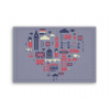 Fotoobraz 90x60 cm stredný London love