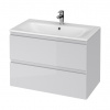CERSANIT - SET B276 MODUO - IN skrinka 80 šedá s umývadlom DSM (S801-315-DSM)