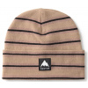 pánska čiapka BURTON RECYCLED KACTUSBUNCH TALL BEANIE SUMMIT TAUPE STRIPES