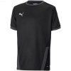 Puma teamGOAL 23 Jersey Jr T-shirt 704160 03 (181353) Black/Green 116cm