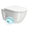 Závesné WC set Sapho PURA ECO otvorený splachovací kruh 880711