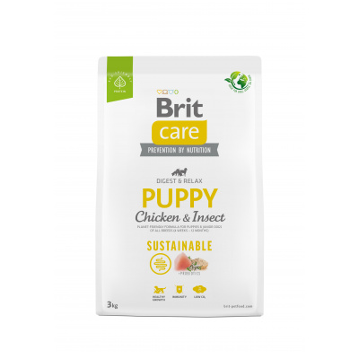 Brit Care Dog Sustainable Puppy, 3kg