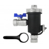 GOSHE Filter magnetický 3/4'' s nerezovým sitkom