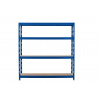 Trestles Policový regál 1800x1600x600 Farba: modrá
