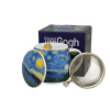 Porcelánový hrnček s čajovým infúzerom DUO ART GALLERY HVIEZDNA NOC OD V. VAN GOGH 430 ml