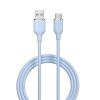 Deví kabel USB-A to USB-C Jelly Series Silicone Cable 1.2m - Blue