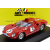 Art-model Umelecký model Ferrari 330p Spider N 3 Winner Tourist Trophy 1964 G.hill 1:43 Červená svetlomodrá