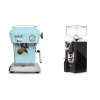 Ascaso Dream PID, Kid Blue + Eureka Mignon Turbo, CR black