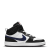 Nike Court Borough Mid 2 Little Kids' Shoe Wht/Blk/Red C11 (28.5)