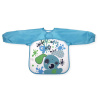Interbaby Podbradník s rukávmi 30x35 Modrý