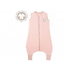 NATULINO Extra tenký letný spací vak s nohavicami, XL (36m+), NATURALS PINK, GOTS