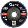 Brúsny lamelový kotúč 125 x 22,2 zrno 80 ZIRKON, GEKO