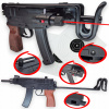 Scorpion KARABÍNA PRUŽINOVÁ Replika NA GULIČKY 6mm Air Soft Gun +2 Terče