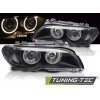 XENON ANGEL EYES PREDNÉ SVETLA ČIERNE pre BMW E46 03-06 COUPE CABRIO
