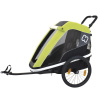 Multifunkčný detský vozík-jednomiestny Hamax AVENIDA ONE Suspension šedá/žltá fluo