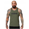 PitBull West Coast tielko pánske BOXING RIB olive Veľkosť: 3XL, Farba: zelená